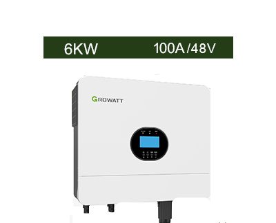 Growatt SPF 6000 ES Plus 6 kW, 48 V, 100 A MPPT Solar Inverter