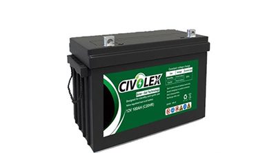 Sepahan CIVOLEX Series 100 Ah Solar Gel Battery